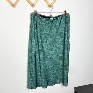 a new day silky snake skin skirt